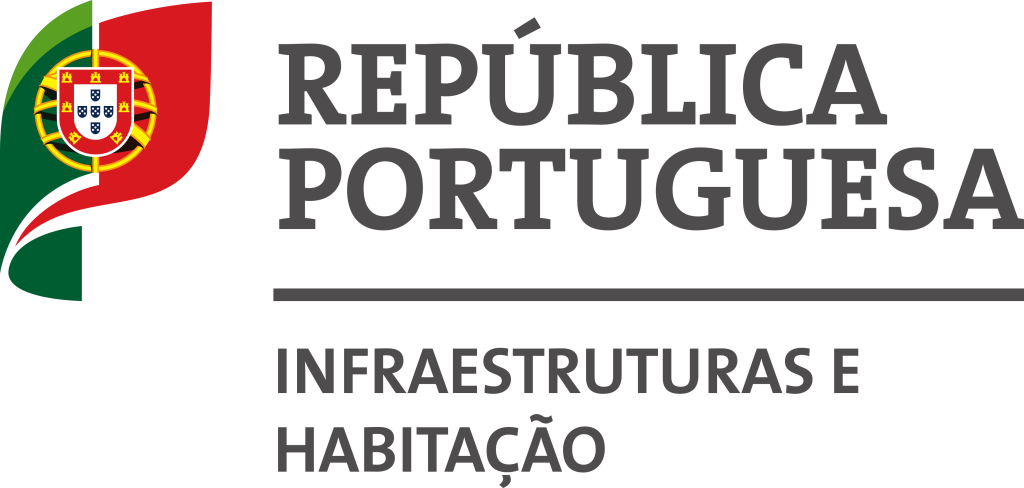 Infraestruturas e da habitação ministry logo